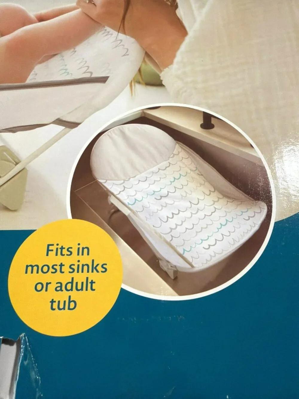 New Folding Baby No Slip Bath The First Years Sure Comfort Inclined Seat
